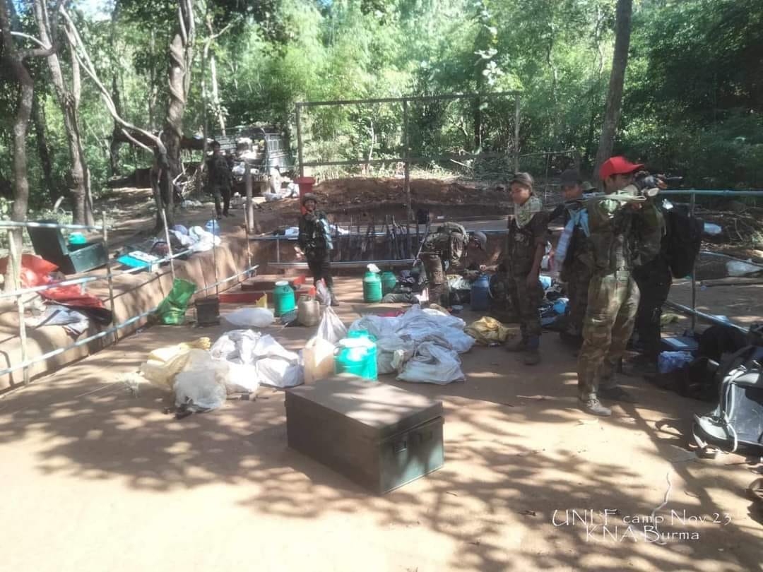 (အကျဥ်းစခန်းနှင့် ကသည်းလက်နက်ကိုင်ဌာနချုပ် ကိုတော်လှန်ရေးအဖွဲ့များက သိမ်းပိုက်ပြီးနောက်တွေ့ရစဥ်)