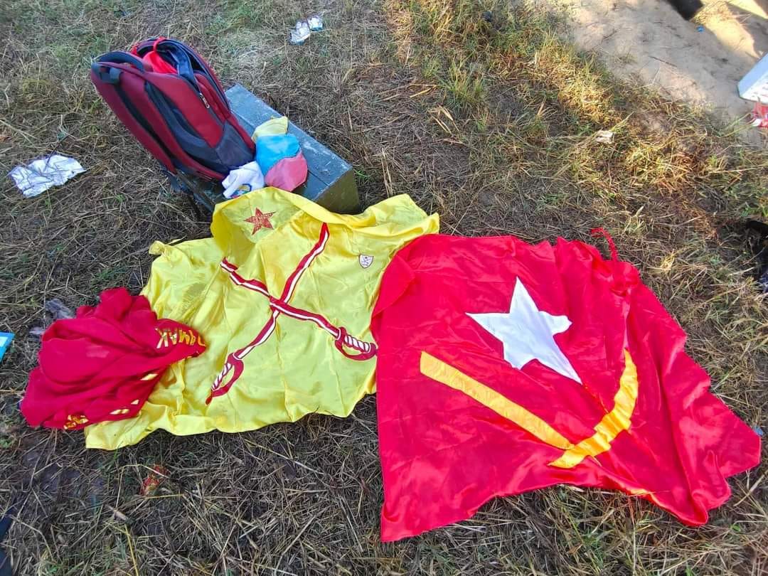 (အကျဥ်းစခန်းနှင့် ကသည်းလက်နက်ကိုင်ဌာနချုပ် ကိုတော်လှန်ရေးအဖွဲ့များက သိမ်းပိုက်ပြီးနောက်တွေ့ရစဥ်)