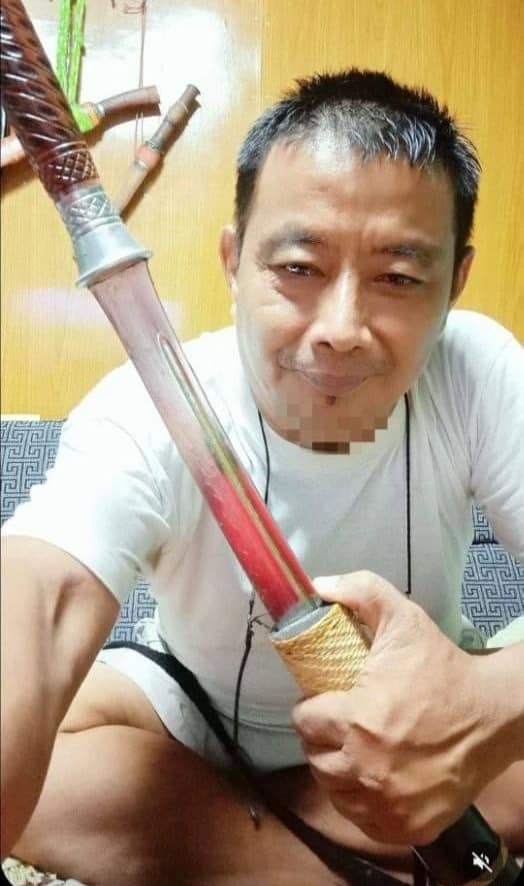 (ဦးသန်းထွန်းကို စစ်တပ်ထောက်ခံပွဲများတွင်တွေ့ရပုံ။ ဓါတ်ပုံ- File Photo)