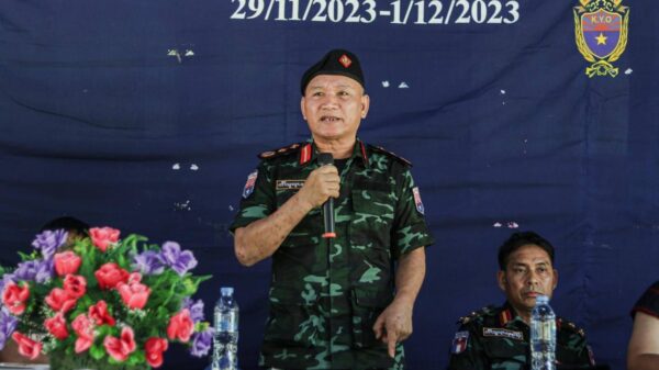 ပုံ- KNU ဒုစစ်ဦးစီးချုပ် ဒုတိယဗိုလ်ချုပ်ကြီးစောဘောကျော်ဟဲ
