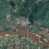 (မဘိမ်းမြို့နယ် ၊ငါးအိုးရွာကို Google Earth တွင်​တွေ့ရမှု)