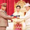 တင်းမာမှုဖြစ်နေချိန် စစ်ကောင်စီဒုတပ်ချုပ်နဲ့ ကရင် BGF ခေါင်းဆောင်တွေ့ဆုံဆွေးနွေး
