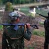 (ကချင်လွတ်လပ်ရေးတပ်မတော်(KIA)မှ ရဲဘော်များအား ရှေ့တန်းတနေရာ၌ တွေ့ရစဉ်။ ဓာတ်ပုံ - PS)