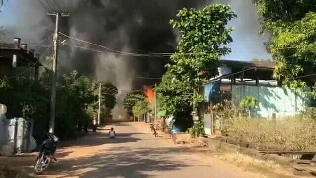 နေအိမ်မီးရှို့ဖို့ စစ်ကောင်စီတပ် ကြံစည်တဲ့သက်သေတွေ ကျားဖြူစစ်ကြောင်းတွေ့ရှိ