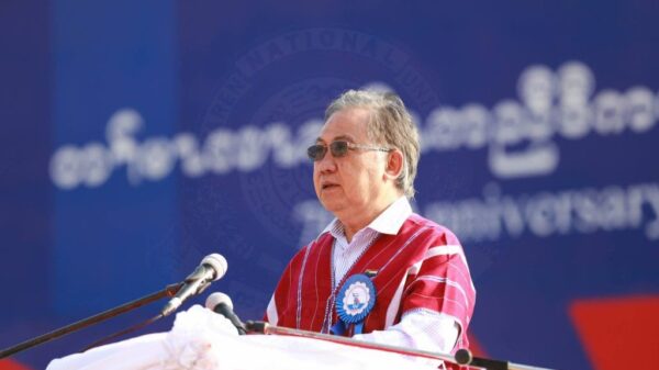 (KNU ဥက္ကဌ ​စောကွယ်ထူးဝင်း။ဓါတ်ပုံ-KNU)