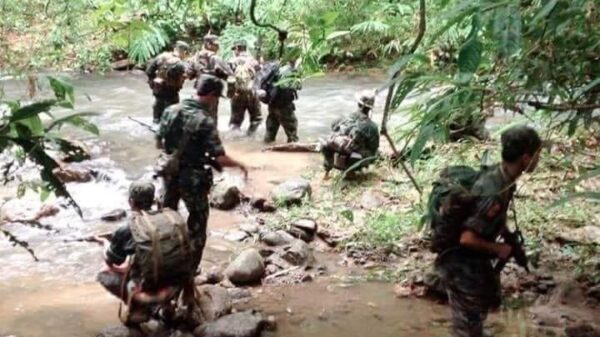 (မွန်ပြည်သစ်ပါတီ(NMSP) မှတပ်ဖွဲ့ဝင်အချို့။ ဓါတ်ပုံ-NMSP)