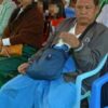 (စစ်ကောင်စီတပ် ဗိုလ်မှူးဘစိုင်းထံမှ သိမ်းဆည်းရမိသော ဖုန်းနှစ်လုံး၊ ဖုန်းထဲပါရှိသော ဗိုလ်မှူးဘစိုင်းပုံ။ဓါတ်ပုံ-ပေးပို့)