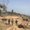 (စစ်ကောင်စီ၏ တပ်စခန်းတစ်ခုအား သိမ်းပိုက်ပြီးနောက် တွေ့ရသော KIA တပ်သားများ။ ဓာတ်ပုံ - CJ)