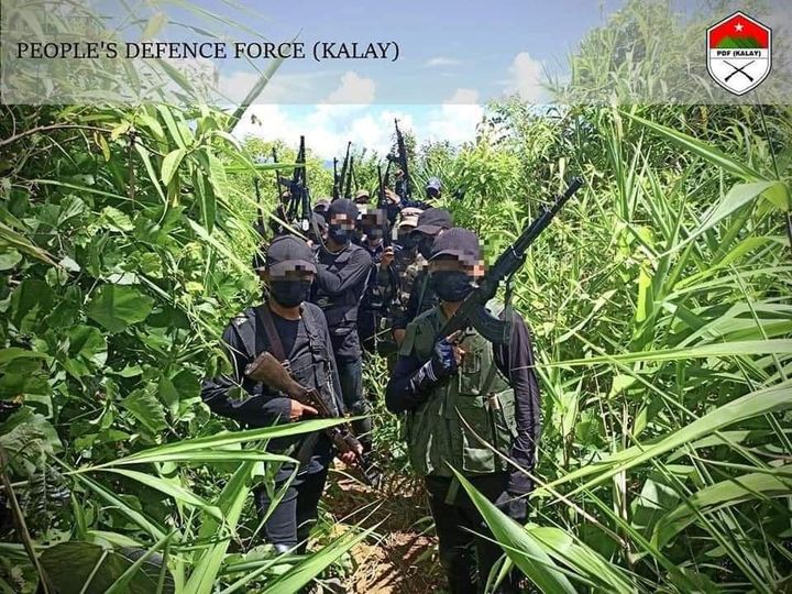 (ကလေး PDFမှ ရဲဘော်များအား တွေ့ရစဉ်။ ဓာတ်ပုံ - ကလေး PDF)