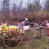 (ပြီးခဲ့သည့် ၂၀၂၃က သပိတ်ကျင်းမြို့နယ်အတွင်း တိုက်ပွဲများကြောင့် တိမ်းရှောင်ခဲ့ရသည့်ပြည်သူများအား တွေ့ရစဥ်။ ဓာတ်ပုံ - CJ)