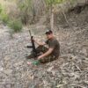 (ပျူခေါင်းဆောင် မျိုးမြင့်အောင်(ခ)အောင်အောင်နှင့်စစ်ကောင်စီတပ်သားအချို့ကို အတူတွေ့ရစဥ် -ဓါတ်ပုံ-ပေးပို့)