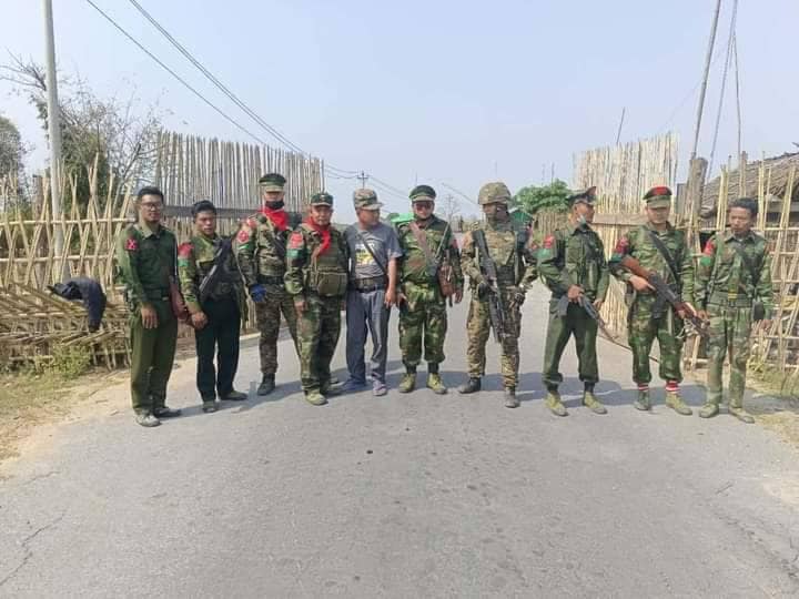 (ဟန်ထက်စခန်းကို KIA သိမ်းပိုက်ပြီး​နောက် တွေ့ရစဉ်။ ဓာတ်ပုံ - ပေးပို့)