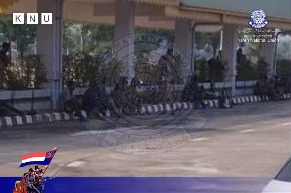 ခလရ−၂၇၅ မှထွက်ပြေးသည့် စစ်ကောင်စီတပ်ဖွဲ့ဝင်များ ထိုင်းဘက်ဝင်မရဘဲ မြဝတီတံတားအမှတ် (၂) တွင် ပိတ်မိ