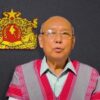 (NUG အစိုးရဖွဲ့စည်းမှု ၃ နှစ်ပြည့် မိန့်ခွန်း​ပြောကြား​နေသည့် ဝန်ကြီးချုပ် မန်းဝင်းခိုင်သန်း)