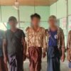 (ကယ်ထုတ်ခဲ့သော ပြည်သူနှစ်ဦးနှင့် MBTတပ်ဖွဲ့ဝင်ရဲဘော်များအား တွေ့ရစဥ်။ ဓာတ်ပုံ-MBT)