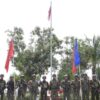 (ရက္ခိုင့်တပ်တော်(AA)မှ ရဲဘော်များအား စစ်ကောင်စီတပ်စခန်းတစ်ခု သိမ်းပိုက်ပြီးနောက် တွေ့ရစဉ်။ ဓာတ်ပုံ - AA)