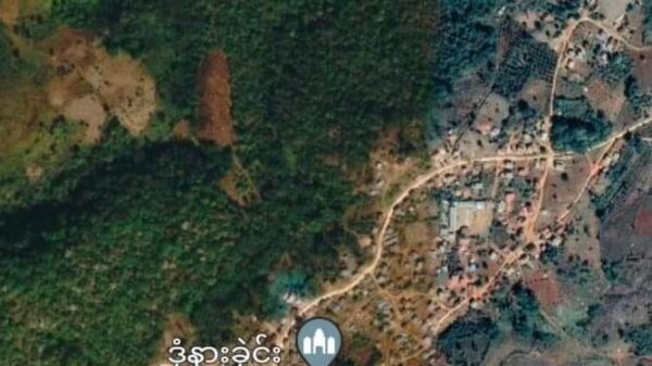 PNLA စစ်ဦးစီးချုပ် ခွန်ကျော်ထင်၏ မိသားစုပိုင်နေအိမ်ကို စစ်ကောင်စီလက်အောက်ခံ PNO ပြည်သူ့စစ် မီးရှို့ဖျက်ဆီး