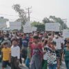 (စစ်​ကောင်စီဖိအား​ပေးမှု​ကြောင့် ပြုလုပ်​ခဲ့သော စစ်​တွေမြို့မှ ဆန္ဒပြပွဲ။ဓါတ်ပုံ-စစ်​ကောင်စီ)
