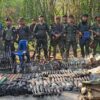 (စစ်​ကောင်စီတပ်ထံမှ သိမ်းဆည်းရရှိ​သော လက်နက်ခဲယမ်းများ ။ဓါတ်ပုံ-KNU တပ်မဟာ (၄) )