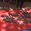 (အောင်ဇေယျစစ်ကြောင်း တပ်မ(၅၅)လက်အောက်ခံ ခလရ(၉၄)မှအလင်းဝင်လာသူ တပ်သားနှစ်ဦးအား တွေ့ရစဥ်။ ဓာတ်ပုံ - Saw Win Zaw)