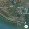 (စစ်​တွေမြို့ကို Google Earth တွင်​တွေ့ရပုံ)