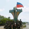 (ဘူးသီးတောင်မြို့နယ်တနေရာတွင် တွေ့ရသော AA တပ်သားများ။ဓာတ်ပုံ - AA)