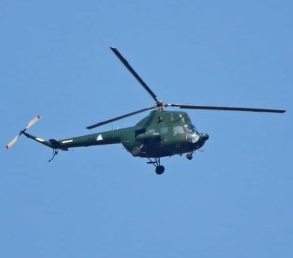 နေပြည်တော်စစ်ရေးပြပွဲတွင်တွေ့ရသော Mi-2