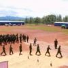 (စစ်ကောင်စီလက်အောက်ခံ PNO ပြည်သူ့စစ်မှ စစ်သားများအား တွေ့ရစဥ်။ ဓာတ်ပုံ -PA O REGION 6)