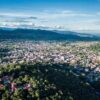 (​ကျောက်မဲမြို့ကို ၂၀၂၀ ခုနှစ်တွင် အ​ပေါ်စီးမှ​တွေ့ရစဥ်။ဓါတ်ပုံ-TINSS)
