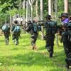(မြိတ်ခရိုင် ပြည်သူ့ကာကွယ်ရေးပူးပေါင်းစစ်ကြောင်းများတွင်ပါဝင်သော တနင်္သာရီ (ပကဖ)မှ ရဲဘော်အချို့အား တွေ့ရစဥ်။ဓာတ်ပုံ - တနင်္သာရီ-ပကဖ)