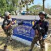 (၂၀၂၄ ဧပြီ ၅ရက်တွင် ကရင်ပြည်နယ်၊ မြဝတီမြို့နယ် သင်္ဃန်းညီနောင် ဗျူဟာသိမ်းပိုက်ပြီးနောက် ရရှိသောလက်နက်များနှင့် မတ်လ ၉ရက်တွင် သင်္ဃန်းညီနောင်ရဲစခန်းကို KNLA ပူးပေါင်းတပ်များ သိမ်းခဲ့စဉ်။ ဓာတ်ပုံ - KNU၊CJ)