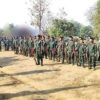 (တပ်ရင်း ၃၈၀၁၊ တပ်ခွဲ(၂)မှ ရဲဘော်သစ်များအား သင်တန်းဆင်းပွဲတစ်ခုတွင် တွေ့ရစဥ်။ ဓာတ်ပုံ - Phoenix DF)