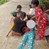 (စစ်ကောင်စီပစ်ခတ်တိုက်ခိုက်မှုကြောင့် ထိခိုက်ဒဏ်ရာရရှိသည့် အရပ်သားပြည်သူအချို့အား တွေ့ရစဉ်။ ဓာတ်ပုံ - CJ)