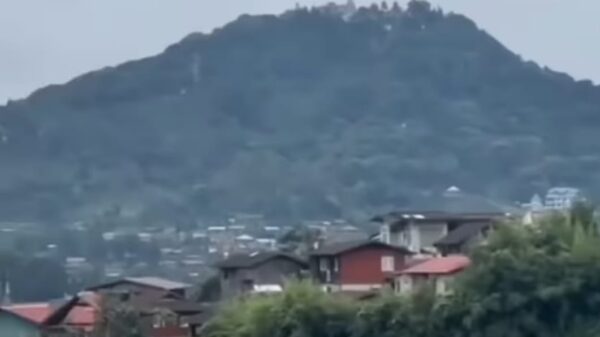 (မိုးကုတ်မြို့ယ​နေမြင်ကွင်း။ဓါတ်ပုံ-CJ)