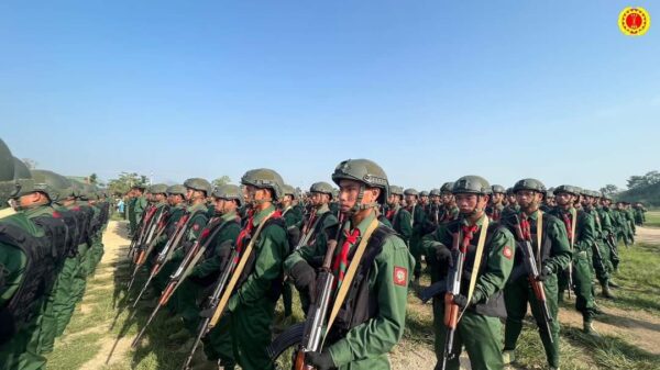 (MNDAAတပ်ဖွဲ့ဝင်များနှင့် SSPP/SSA တပ်ဖွဲ့ဝင်များ။ ဓါတ်ပုံ-The Kokang ၊ SSPP info)