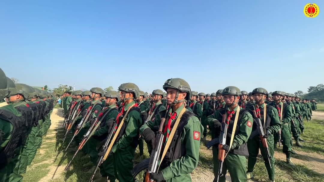 (MNDAAတပ်ဖွဲ့ဝင်များနှင့် SSPP/SSA တပ်ဖွဲ့ဝင်များ။ ဓါတ်ပုံ-The Kokang ၊ SSPP info)