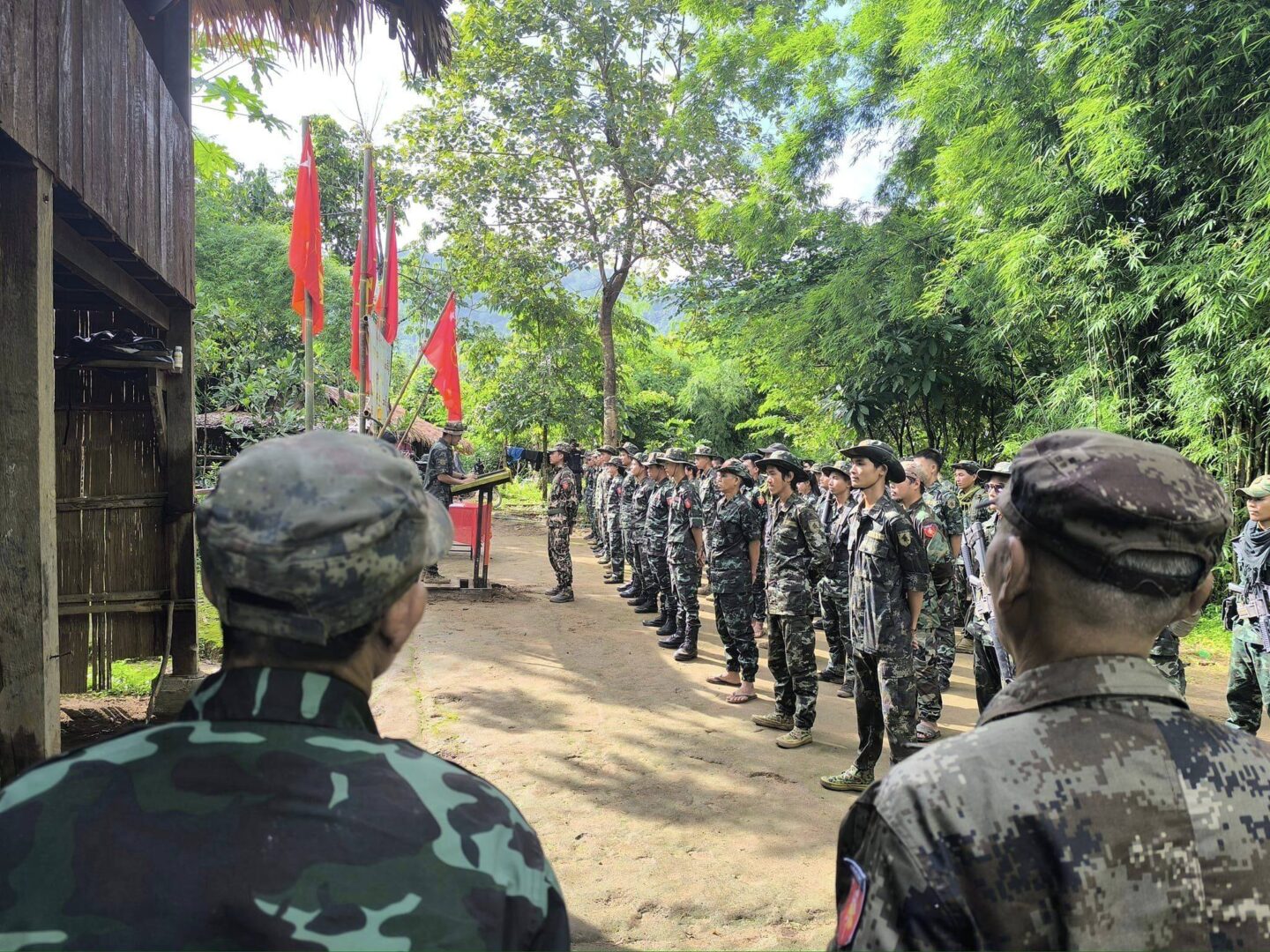 ဆဲဗင်းဂျူလိုင် အောက်မေ့ဖွယ်အခမ်းအနား ABSDF ကျင်းပ