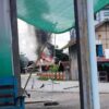 (လားရှိုးမြို့အတွင်း လက်နက်ကြီးကျရောက်မှုကြောင့် ထိခိုက်ပျက်စီးမှုများအား ပြီးခဲ့သည့်ရက်ပိုင်းက တွေ့ရစဉ်။ ဓာတ်ပုံ - CJ)