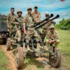 (၁၀၂၇ စစ်ဆင်ရေး အပိုင်း(၂)နှင့် ရှမ်းမန်းစစ်ဆင်ရေးအတွင်း စစ်ရေးဖော်ဆောင်နေသော မန္တလေး PDFမှ ရဲဘော်များ။ ဓာတ်ပုံ - MDY PDF)