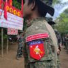 ((၃၆)နှစ်မြောက် ရှစ်လေးလုံးအခမ်းအနားတွင် တွေ့ရသော ABSDF ရဲဘော်များ။ ဓာတ်ပုံ - ABSDF)