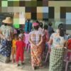 (​YFC အဖွဲ့က ဆေးဝါးကုသမှုပေးနေစဥ်။ ဓာတ်ပုံ-YFC)