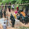 (BPDFမှ CDM ရဲတပ်သားဖေရယ်​၏ ဈပနအခမ်းအနားပြုလုပ်နေစဉ်။ ဓာတ်ပုံ - BPDF)