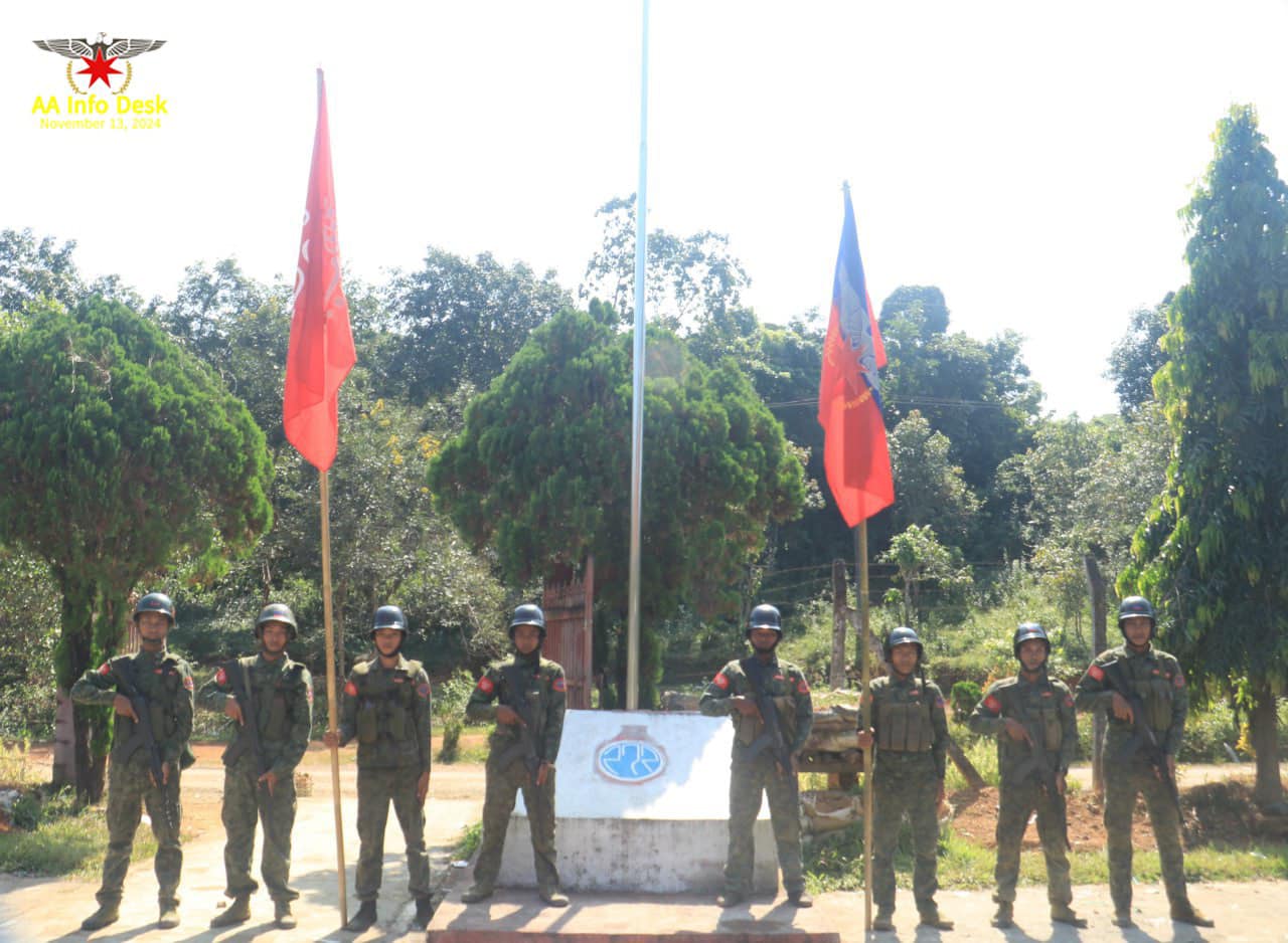 စစ်ဆင်ရေးတစ်နှစ်အတွင်း မြို့ ၁၂မြို့သိမ်းပိုက်ထိန်းချုပ်၊ အာရက္ခဒေသတွင်းရှိ စစ်ကောင်စီတပ်ဖွဲ့များအားလုံး အလုံးစုံချုပ်ငြိမ်းစေရေးဆက်လုပ်နေဟု AA ထုတ်ပြန်