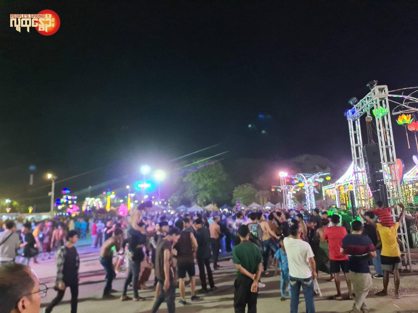 ပြည်သူ့ရင်ပြင်က စစ်ကောင်စီရဲ့ တန်တောင်တိုင်ပွဲ