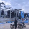 (စစ်ကောင်စီလေကြောင်းမှ ဗုံးကြဲတိုက်ခိုက်ခဲ့သော ဆင်းရွှေလီသကြားစက်ရုံ ပျက်စီးမှုများ။ ဓာတ်ပုံ - TNLA)
