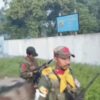 (ငါ့သရောက်မြို့ရှိ စစ်ကောင်စီ၏ဌာနဆိုင်ရာရုံးများကို စီးနင်းတိုက်ခိုက်အပြီးတွေ့ရသော တော်လှန်ရေးရဲဘော်များ)