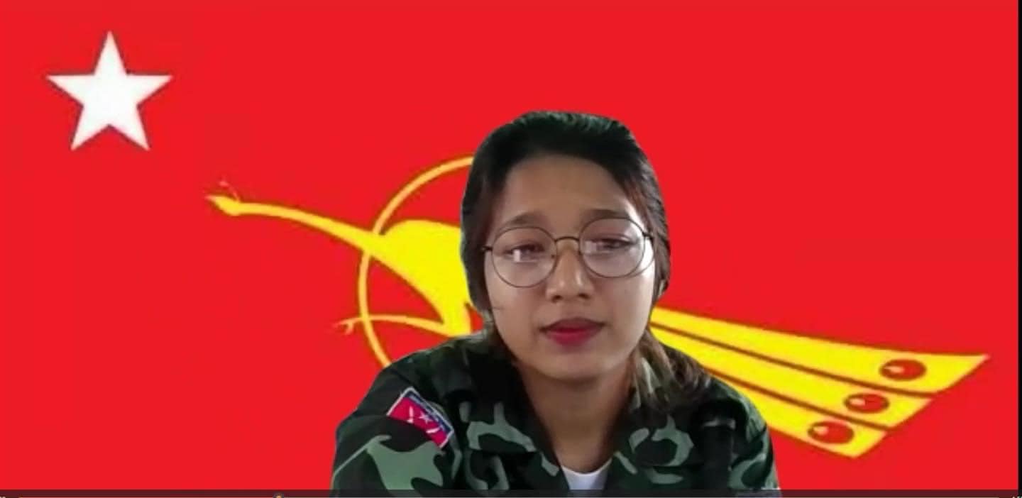 စစ်မြေပြင်ရှိ ကျောင်းသားတပ်မတော်ရဲဘော်များ၏ အခက်အခဲများဖြေရှင်းနိုင်ရေးဆွေးနွေးပွဲ NUG ကာကွယ်ရေးဝန်ကြီး တက်ရောက်