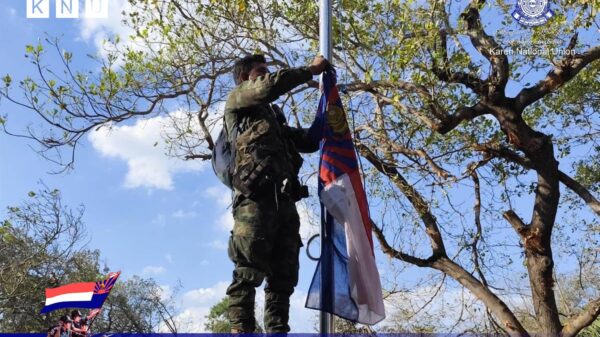 (ကရင်အမျိုးသားလွတ်မြောက်ရေးတပ်မတော် (KNLA)နှင့် မဟာမိတ်များသိမ်းပိုက်ခဲ့သည့် စစ်ကောင်စီတပ်စခန်းများ။ ဓာတ်ပုံ - KNU၊KIC)