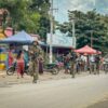(စဉ့်ကူးမြို့အတွင်းတွေ့ရသော မန္တလေး PDFမှ ရဲဘော်များ။ ဓာတ်ပုံ - မန္တလေး PDF)