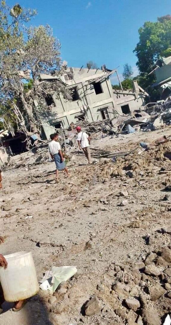 Airstrikes on TNLA-controlled towns of Mogok and Naungcho kill 20 civilians, injure 24